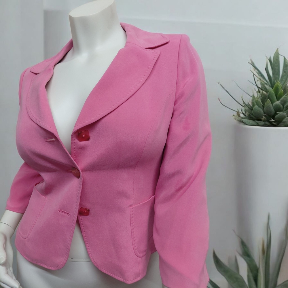 Jones New York Pink Women's Blazer - Picture 2 of 6